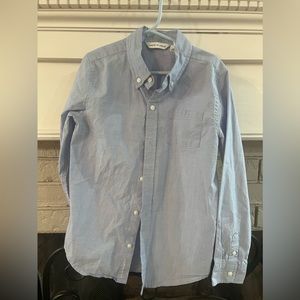 Janie & Jack Blue Oxford Shirt  Size Size 7